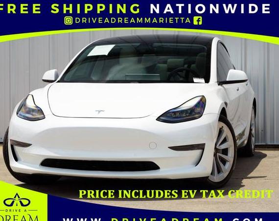 TESLA MODEL 3 2021 5YJ3E1EA5MF936533 image